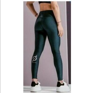 Peloton Body Language Teal Twilight Leggings M
